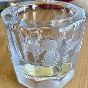 Studio nova crystal candle holder.